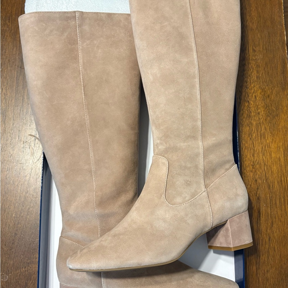 Tan Knee-High Boots